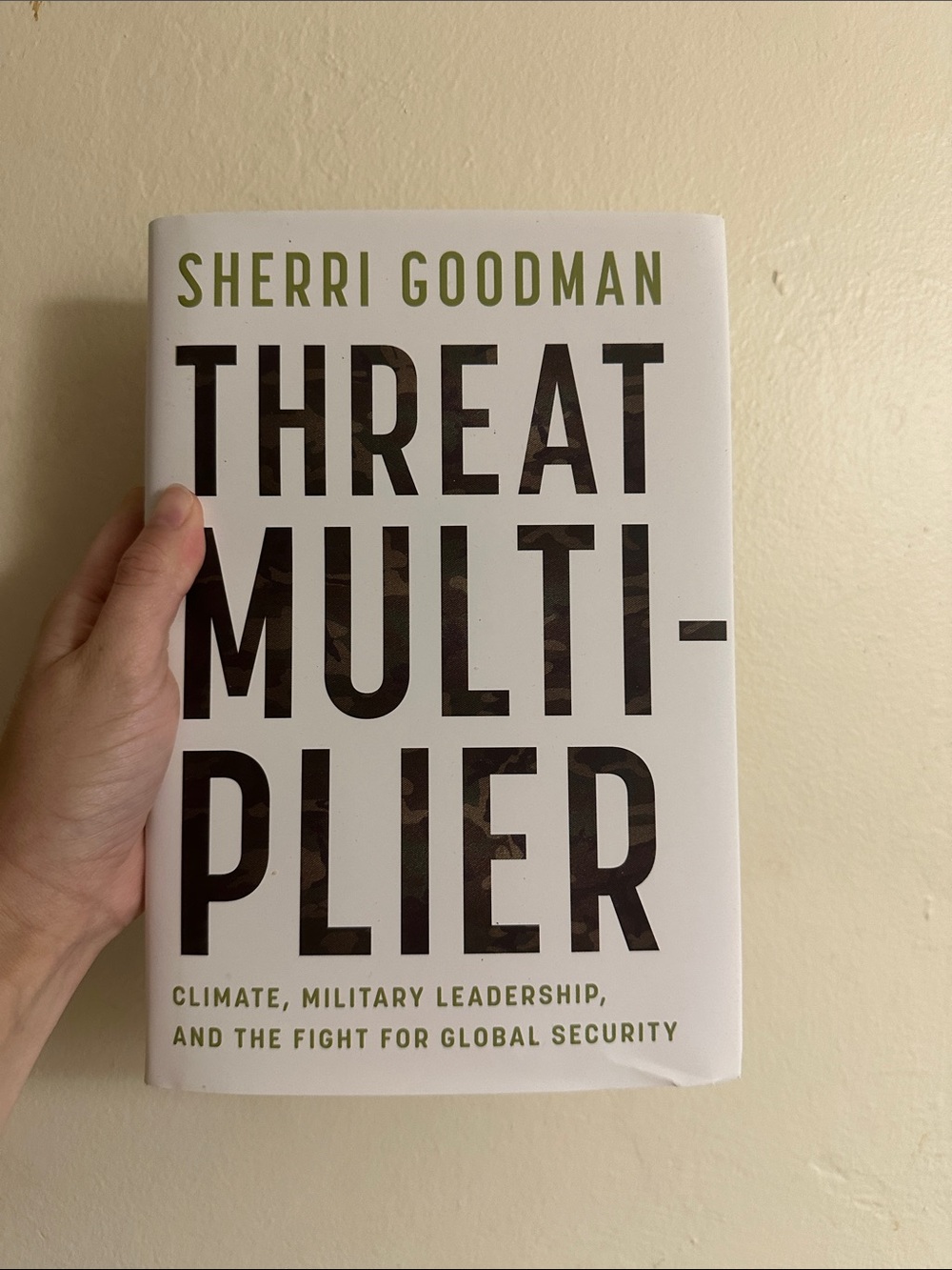 Sherri Goodman Threat Multiplier - White Cover